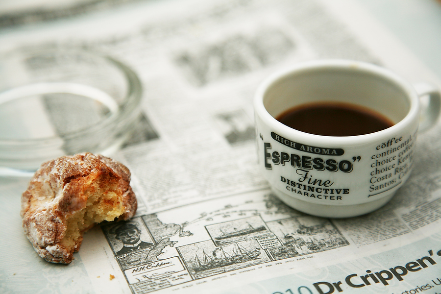 Coffee and Cake Food Photography