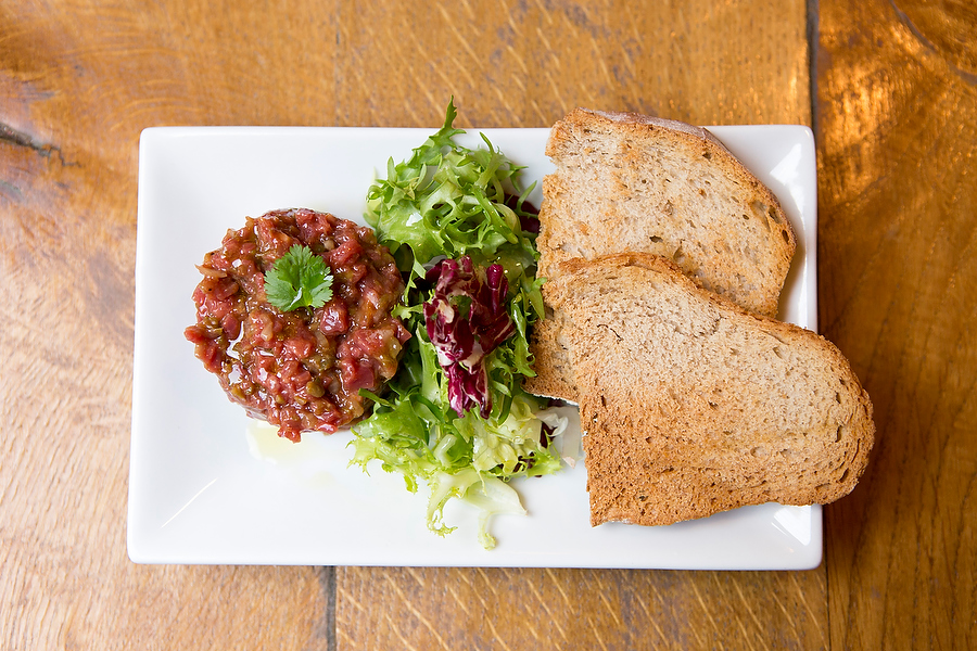 Steak Tartare Raw Food Photography