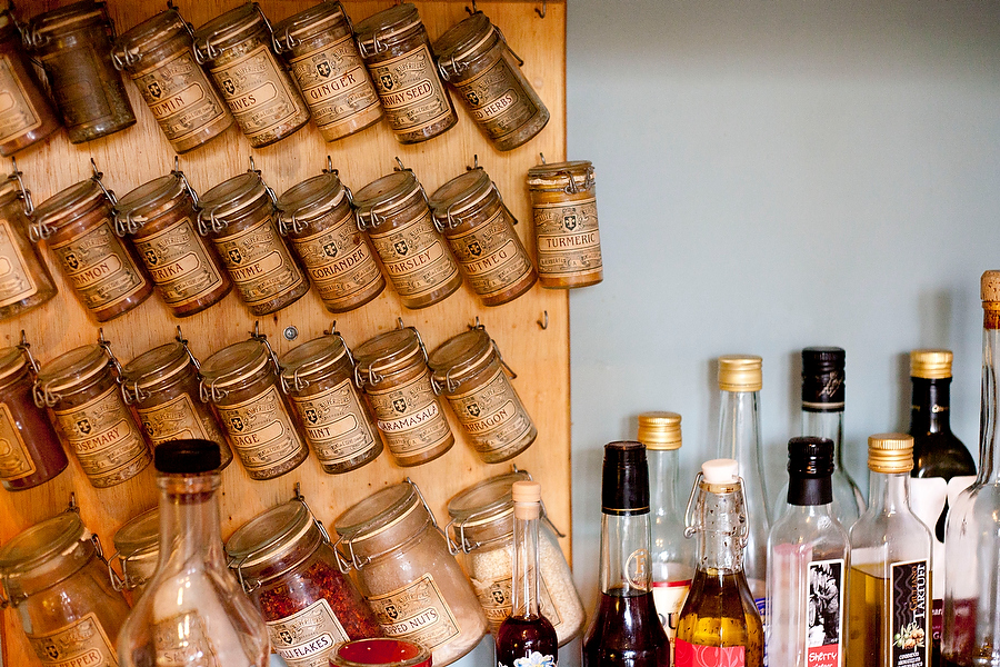 Spices set product design photography